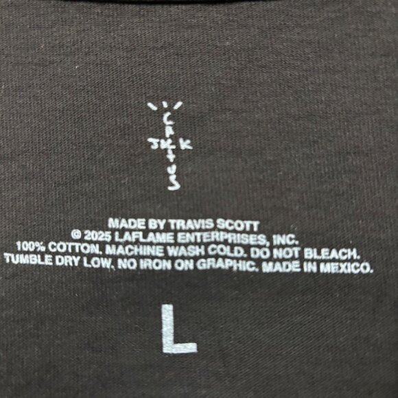 Travis Scott Jackboys 2 Album B1 Pack Cactus Jack Rap Tee L - Picture 4 of 5